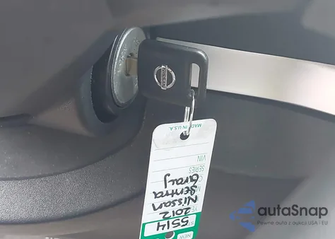 2012 Nissan Sentra 2.0 S z USA, uszkodzony, nr VIN 3N1AB6AP8CL731542